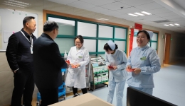 新春送祝福！院領導慰問春節(jié)期間堅守崗位的醫(yī)護工作者